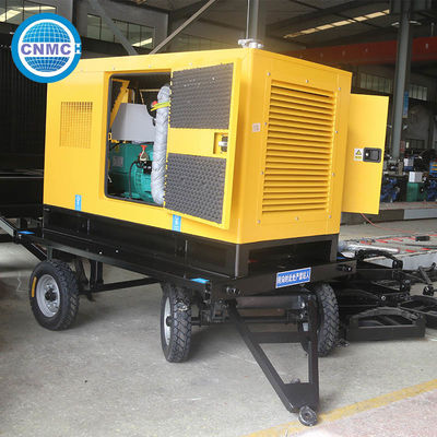 Trailer Mounted  Diesel Generator 50KW 62.5KVA Electric