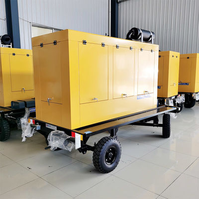 Automatic Protection BRUSHLESS Excitation Type Trailer Type Generator For Towable Vehicle Class Builder